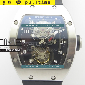 [Seagull Tourbillon] Richard Mille RM001 Satin-polished steel Real PR  V3 Best Edition - 리차드밀러 새틴 폴리쉬드 - RIC207