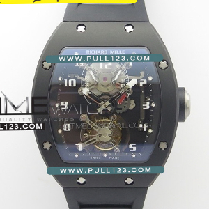 [Seagull Tourbillon] Richard Mille RM001 Satin-polished steel Real PR PVD  V2 Best Edition - 리차드밀러 새틴 폴리쉬드 - RIC209