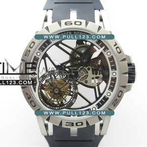 [RD505SQ] Roger Dubuis Excalibur SS Spider Skeleton 45 RDDBEX0479  tourbillon Best Edition - 로져 드뷔  엑스칼리버 - RGD019