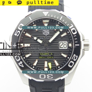 [2824 MOVE] Tag Heuer Aquaracer Calibre 43mm SS V6 1:1 Best Edition - 태그호이어 아쿠아레이서 베스트 에디션 - TH138a