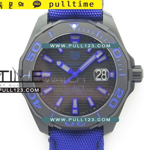 [2824 MOVE] Tag Heuer Aquaracer Calibre 43mm PVD V6 1:1 Best Edition - 태그호이어 아쿠아레이서 베스트 에디션 - TH139