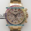 [4030 MOVE] Rolex Daytona 116595 Rainbow RG BL Best Edition - 롤렉스 데이토나 레인보우 로즈골드 베스트에디션 - RL1344