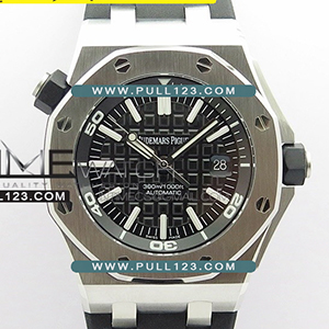 [2824 MOVE] Audemars Piguet Royal Oak Offshore Diver 15703 V10 JF 1:1 Best Edition - 오데마피게 로얄오크 오프쇼어 다이버 베스트 에디션