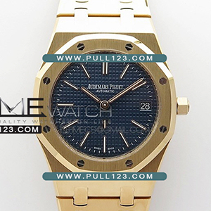 [2121 MOVE] Audemars Piguet Royal Oak 39mm 15202 RG ZF 1:1 Best Edition - 오데마피게 로얄오크 그라디언트 블루 다이얼 베스트 에디션