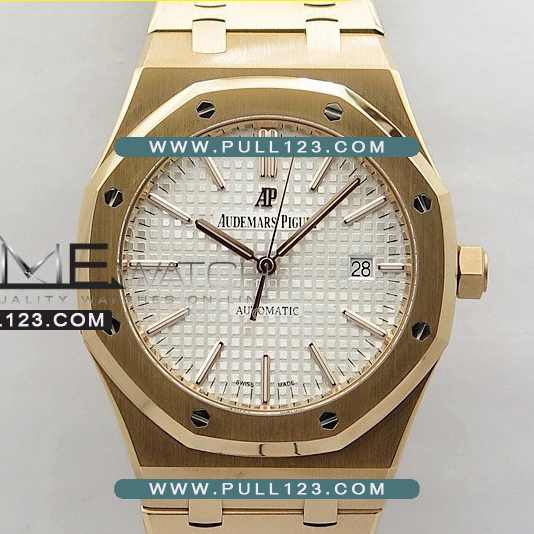 [CAL.3120 MOVE] Audemars Piguet Royal Oak 41mm 15400 RG V2 ZF Super Clone 1:1 Best Edition - 오데마피게 로얄오크 베스트 에디션