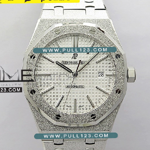 [3120 MOVE] Audemars Piguet Royal Oak 41mm 15410 Frosted SS APS 1:1 Best Edition - 오데마피게 로얄오크 베스트 에디션