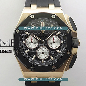 [4401 MOVE] Audemars Piguet Royal Oak Offshore 26240 44mm Chrono RG APF 1:1 Best Edition - 오데마 피게 로얄 오크 오프쇼어 베스트에디션