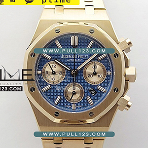 [7750 MOVE] Audemars Piguet Royal Oak Chrono 26331ST 41mm RG IP 1:1 Best Edition - 오데마피게 로얄오크 크르노 그래프 베스트에디션