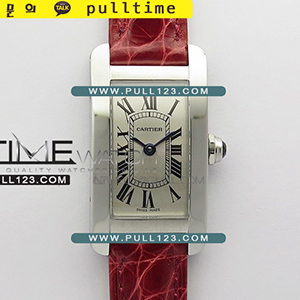 [RONDA QUARTZ] Cartier Tank Americaine Watch 19mm K11 Best Edition - 까르띠에 탱크 아메리칸 워치 여성용 베스트 에디션