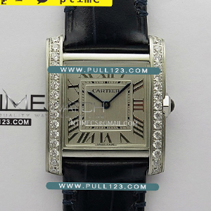 [RONDA QUARTZ] Cartier Tank Francaise Ladies Medium 27mm SS V2 K11 1:1 Best Edition - 까르띠에 탱크 프랑세즈 미듐 베스트 에디션