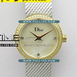 [SWISS QUARTZ] La d de Dior satine SS/YG 5055F 1:1 Best Edition - 라디 드 디올 여성용 베스트 에디션