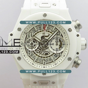 [HUB1220] Hublot Big Bang Unico White Ceramic 45mm HB Best Edition - 위블로 빅뱅 유니코 풀세라믹 베스트 에디션