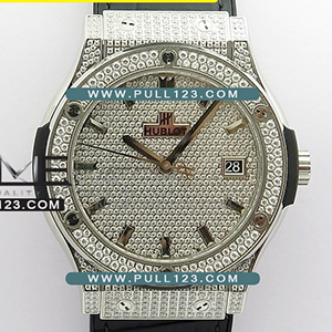 [HB1112 MOVE] Hublot Classic Fusion Diamond Automatic SS WW Best Edition - 위블로 클래식퓨전 다이아몬드 스컬 오토매틱 베스트에디션