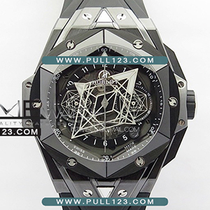 [HUB1240 MOVE] Hublot Big Bang Sang Bleu II Ceramic BBF 1:1 Best Edition - 위블로 빅뱅 상 블루 베스트에디션