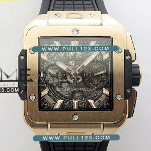 [HUB1280 MOVE] Hublot Square Bang Unico 42mm Titanium RG BB 1:1 Best Edition - 위블로 스퀘어 뱅 유니코 티타늄 베스트에디션