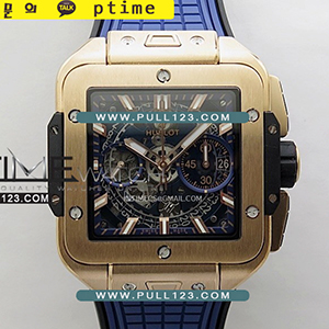 [HUB1280 MOVE] Hublot Square Bang Unico 42mm Titanium RG BB 1:1 Best Edition - 위블로 스퀘어 뱅 유니코 티타늄 베스트에디션