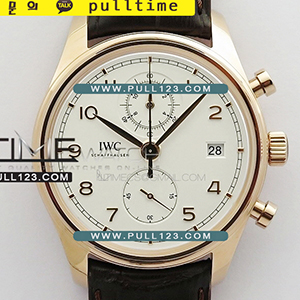 [7750 MOVE] IWC Portuguese Chrono Classic IW390406 RG ZF 1:1 Best Edition - 아이더블유씨 포르투기즈 크르노 클래식 로즈골드 오토매틱 베스트에디션