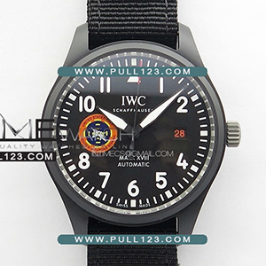 [Cal.35111] IWC Pilot Mark XVIII TOPGUN SFTI Ceramic M+ 1:1 Best Edition - 아이더블유씨 파일럿 마크 탑건 베스트에디션