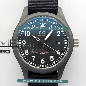 [Calibre 32111] IWC Pilot Watch Top Gun Black Ceramic IW326901 SS ZF 1:1 Best Edition - 아이더블유씨 파일럿 탑건 세라믹 베스트에디션