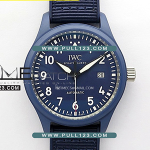 [Calibre 32111] IWC Pilot Watch Blue Ceramic IW328101 SS ZF 1:1 Best Edition - 아이더블유씨 파일럿 세라믹 베스트에디션