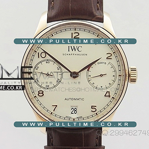 [52010 MOVE] IWC Portuguese Real PR IW500710 RG V4 ZF 1:1 Best Edition - 아이더블유씨 포르투기저 스테인레스 스틸 베스트 에디션