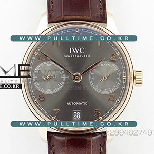 [52010 MOVE] IWC Portuguese Real PR IW500710 RG V4 ZF 1:1 Best Edition - 아이더블유씨 포르투기저 스테인레스 스틸 베스트 에디션