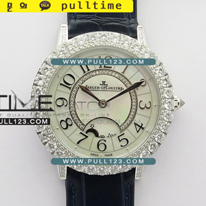 [Cal.898/1 MOVE] Jaeger-LeCoultre Rendez-Vous Night & Day Ladies SS Diamonds ZF 1:1 Best Edition- 예거 르꿀뜨르 랑데부 다이아몬드 베스트에디션