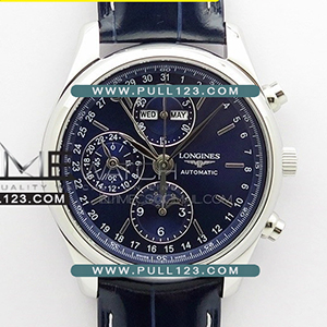 [7751 MOVE] Longines Master Moonphase Chronograph SS GL 1:1 Best Edition - 론진 마스터 문페이즈 크로노그래프 베스트 에디션