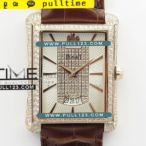 [MIYOTA 9015] Piaget Emperador Full Paved Diamonds KZ Best Edition - 피아제 엠페라도 로즈골드 베스트에디션