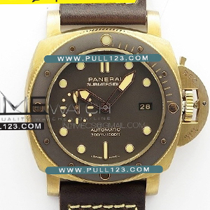 [P.9010] Panerai Luminor Submersible PAM968 47mm Real Bronze VS 1:1 Best Edition MD - 오피치네 파네라이 루미너 서브머시블 브론즈 베스트 에디션