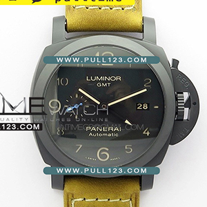 [P9011 MOVE] Panerai Luminor GMT PAM 441 U Real Ceramic VS 1:1 Super Clone - 파네라이 루미너 지엠티 1:1 슈퍼클론