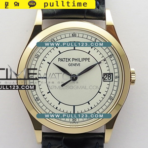 [PP324CS MOVE] Patek Philippe Calatrava 5296G SS/RG ZF 1:1 Best Edition - 파텍필립 칼라트라바 베스트 에디션