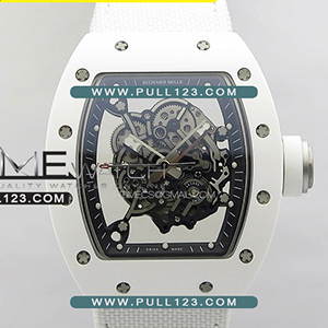 [MIYOTA 8215] Richard Mille RM055 Real Ceramic Case KU 1:1 Best Edition - 리차드 밀레 리얼 세라믹 스켈레톤