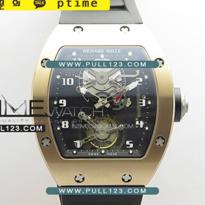 [Seagull Tourbillon] Richard Mille RM001 Satin-polished steel tourbillon Real PR RG YS Best Edition - 리차드밀러 새틴 폴리쉬드