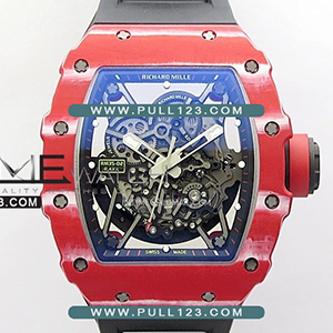 [MOYOTA 6T28] Richard Mille RM035-2 Real NTPT Forge Carbon V5 ZF 1:1 Best Edition - 리차드 밀레 포지드 카본 스켈레톤