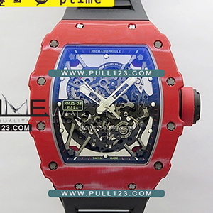 [RMUL1 MOVE] Richard Mille RM035-2 Real NTPT Forge Carbon V6 ZF 1:1 Best Edition - 리차드 밀레 포지드 카본 스켈레톤