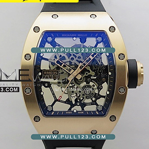 [RMUL1 MOVE] Richard Mille RM035 RG SONIC Best Edition - 리차드 밀레 로즈골드 스켈레톤