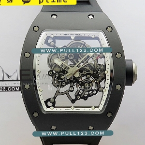 [RMUL2 MOVE] Richard Mille RM055 Real Ceramic DF 1:1 Best Edition - 리차드 밀레 리얼 세라믹 스켈레톤