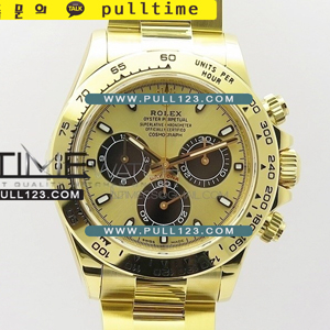 [4130 MOVE] Rolex Daytona 116508 904L YG V3 NOOB 1:1 Best Edition MD - 롤렉스 데이토나 옐로우골드 베스트에디션