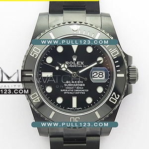 [2836 MOVE] Rolex Submariner Blaken 116610 PVD V6F 1:1 Best Edition - 롤렉스 서브마리너 블랙 베스트에디션