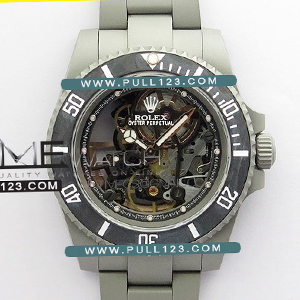 [3130 MOVE] Rolex Submariner116610 Andrea Pirlo Sandblasted RO Best Edition - 롤렉스 서브마리너 스켈레톤 베스트에디션