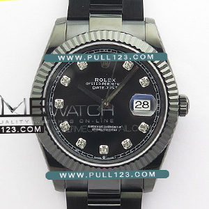 [3235 MOVE] Rolex DateJust 41mm 126334 Blaken DLC VR 1:1Best Edition - 롤렉스 데이져스트 블랙 오토매틱 베스트에디션