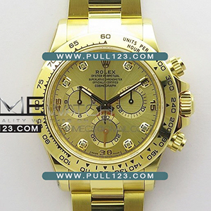 [4130 MOVE] Rolex Daytona 116508 YG NOOB 1:1 Best Edition MD - 롤렉스 데이토나 베스트에디션