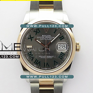 [무브선택] Rolex DateJust 36mm SS/RG 126231 BP 1:1 Best Edition - 롤렉스 데이져스트 오토매틱 베스트에디션