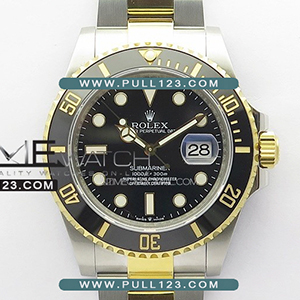 [3235 MOVE] Rolex Submariner 126613 LN 41mm YG/SS 3EF 1:1 Best Edition - 롤렉스 서브마리너 투톤 블랙 베스트 에디션