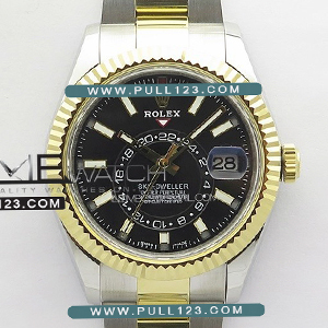 [9001 MOVE] Rolex Sky-Dweller 326933 904L SS/YG NOOB 1:1 Best Edition - 롤렉스 스카이 드웰러 베스트 에디션