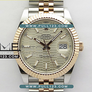 [무브선택] Rolex DateJust 41mm SS/RG 126334 GM 1:1 Best Edition - 롤렉스 데이져스트 오토매틱 베스트에디션