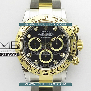 [4130 MOVE] Rolex Daytona 116523 SS/YG BT 1:1 Best Edition - 롤렉스 데이토나 베스트에디션