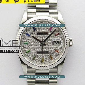 [2836 MOVE] Rolex DayDate 128238 36mm SS RA Best Edition - 로렉스 데이데이트 베스트에디션