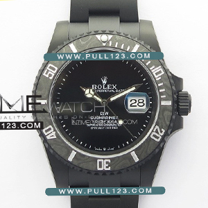 [3135 MOVE] Rolex Submariner DIW DLC Sandblasted VS 1:1 Best Edition - 롤렉스 서브마리너 베스트 에디션